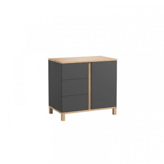 Commode et plan à langer Vox Baby Altitude Graphite/Oak