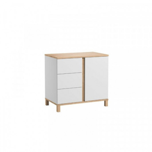 Commode et plan à langer Vox Baby Altitude White/Oak
