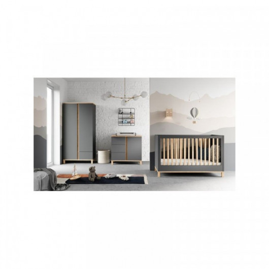 Commode Vox Baby Altitude Graphite/Oak