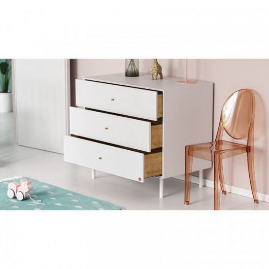 Commode Vox Baby Cute White avec plan à langer