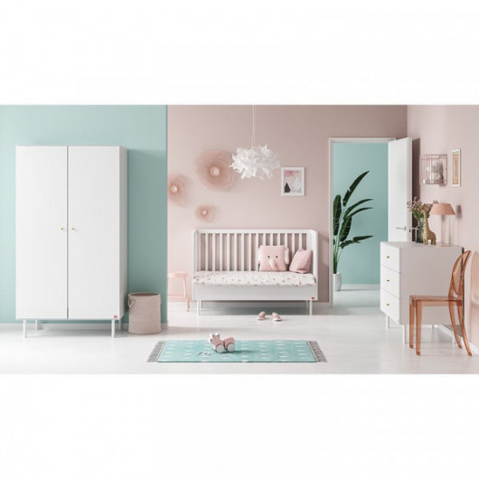 Commode Vox Baby Cute White avec plan à langer
