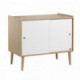 Commode Vox Baby Retro Oak/White