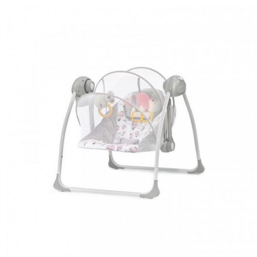 Balancelle et transat 2 en 1 Kinderkraft Flo pink