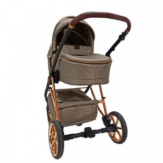 Poussette 3 en 1 Musse - Nacelle - Coque Royal Gray Pearl