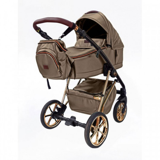 Poussette combinée Musse - Nacelle Royal Gray Pearl