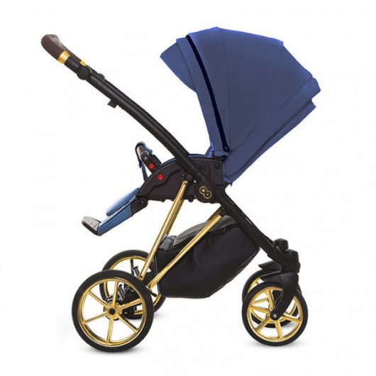 Poussette combinée Musse - Nacelle Royal Blueberry