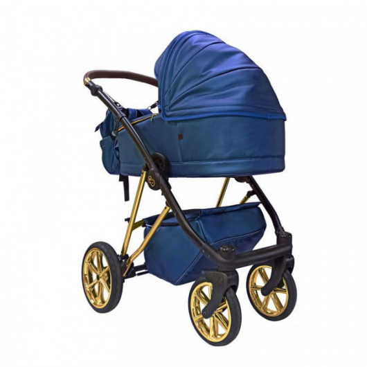 Poussette combinée Musse - Nacelle Royal Blueberry