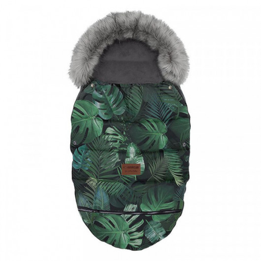 Chancelière à fourrure Baby Active Jungle - Grand modèle