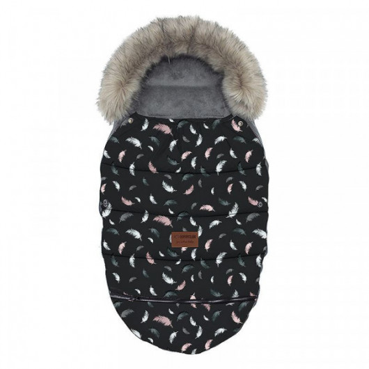 Chancelière à fourrure Baby Active Air - Grand modèle