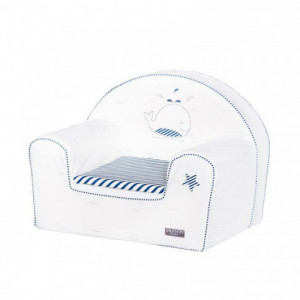 Fauteuil Club Sauthon Blue Baleine