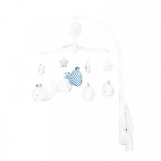 Mobile musical Sauthon Blue Baleine