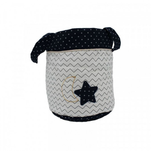 Lot de 3 panières gigognes Sauthon Hello Textile