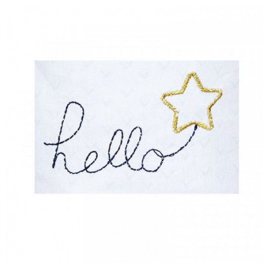 Lot de 3 panières gigognes Sauthon Hello Textile