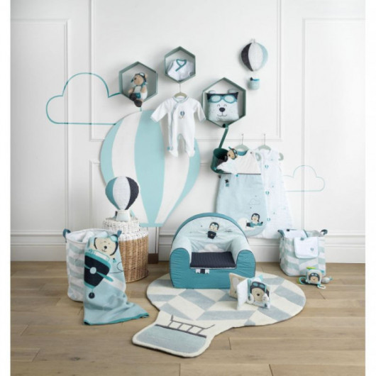 Gigoteuse lange Sauthon Lazare coton bio 70 cm