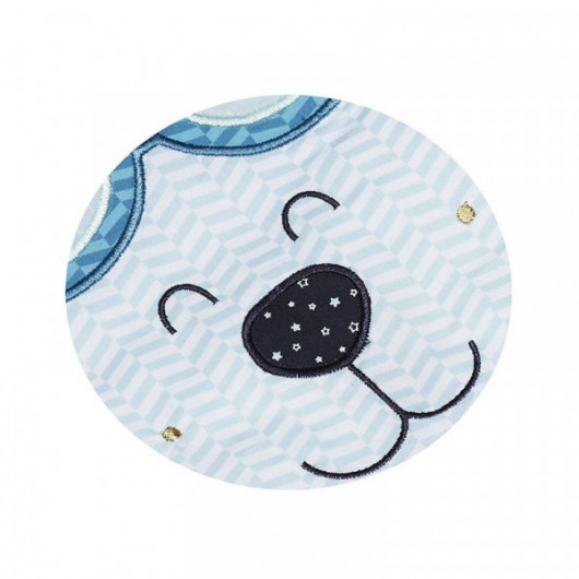 Cape de bain et gant Sauthon Lazare