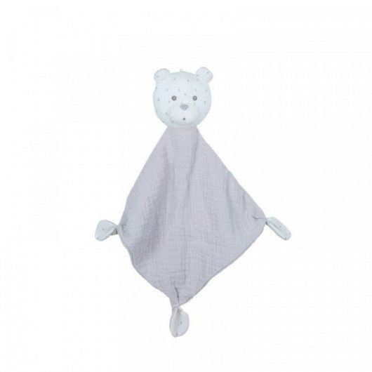Doudou mouchoir Sauthon Lily Grey