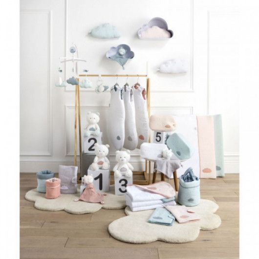 Gigoteuse ouatinée Sauthon Lily Grey 0/6 mois