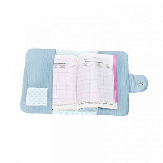 Protège carnet de santé Sauthon Lily Mint