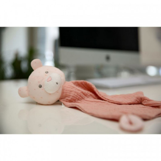 Doudou mouchoir Sauthon Lily Poudrée