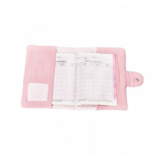 Protège carnet de santé Sauthon Lily Poudrée