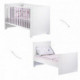 Lit évolutif Sauthon Little Big Bed Loft Blanc - 140 x 70 cm