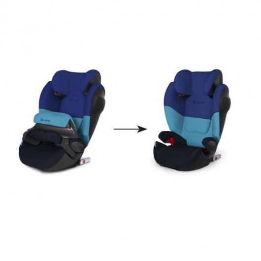 Cybex - Siège auto Pallas 2-fix Blue Moon navy blue