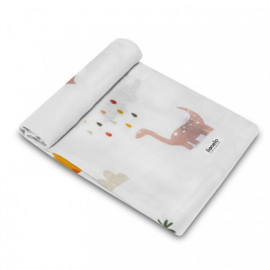 Lot de 3 langes Lionelo Bamboo Dino