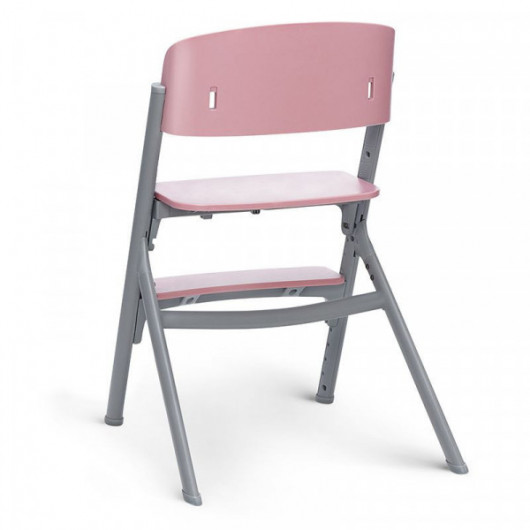 Chaise haute 4 en 1 Kinderkraft Livy + Transat Calmee Aster Pink