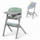 Chaise haute 4 en 1 Kinderkraft Livy + Transat Calmee Olive green