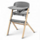 Chaise haute 3 en 1 Kinderkraft Igee Wood