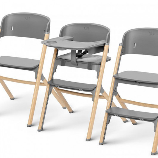 Chaise haute 3 en 1 Kinderkraft Igee Wood