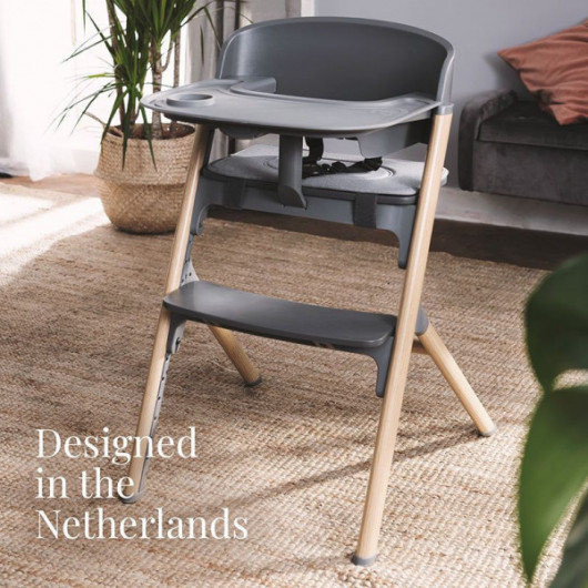 Chaise haute 3 en 1 Kinderkraft Igee Grey