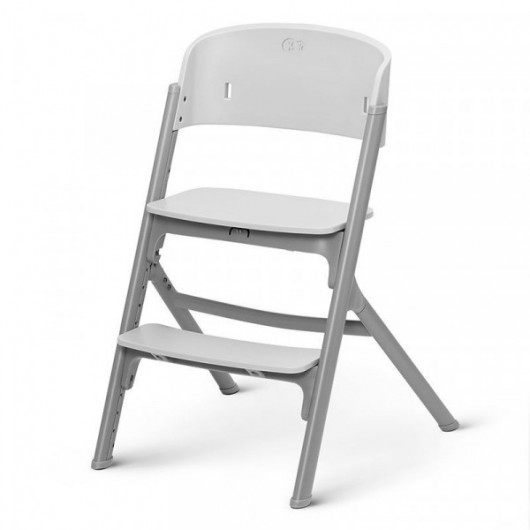 Chaise haute 4 en 1 Kinderkraft Igee + transat Calmee Grey