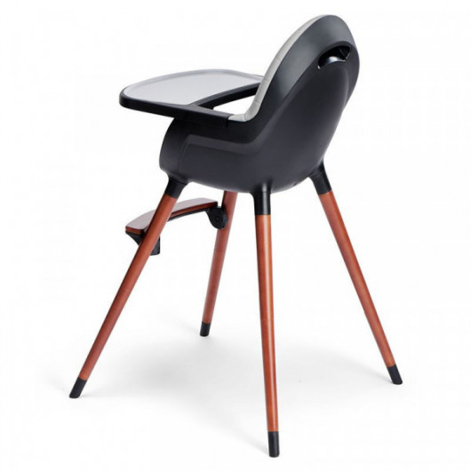 Chaise haute 2 en 1 Kinderkraft Finix Grey