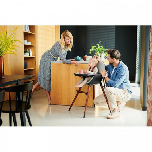 Chaise haute 2 en 1 Kinderkraft Finix Grey