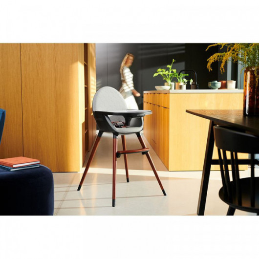 Chaise haute 2 en 1 Kinderkraft Finix Grey