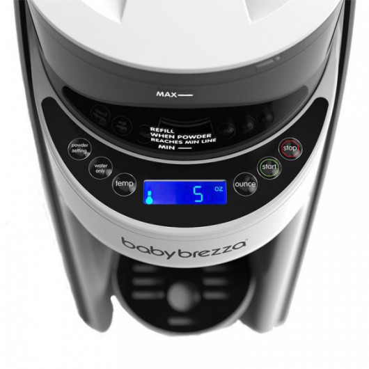 Pack Babybrezza : Préparateur de biberons Formula Pro Advanced + Robot mixeur et cuiseur Maker Deluxe Blanc