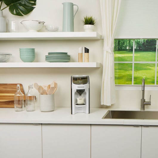 Pack Babybrezza : Préparateur de biberons Formula Pro Advanced + Robot mixeur et cuiseur Maker Deluxe Blanc