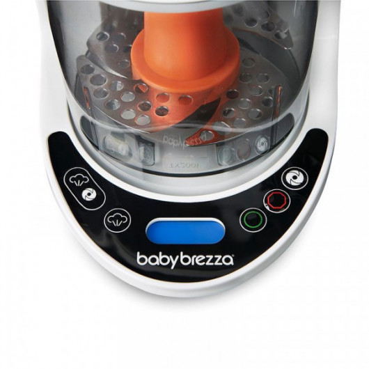 Pack Babybrezza : Préparateur de biberons Formula Pro Advanced + Robot mixeur et cuiseur Maker Deluxe Blanc