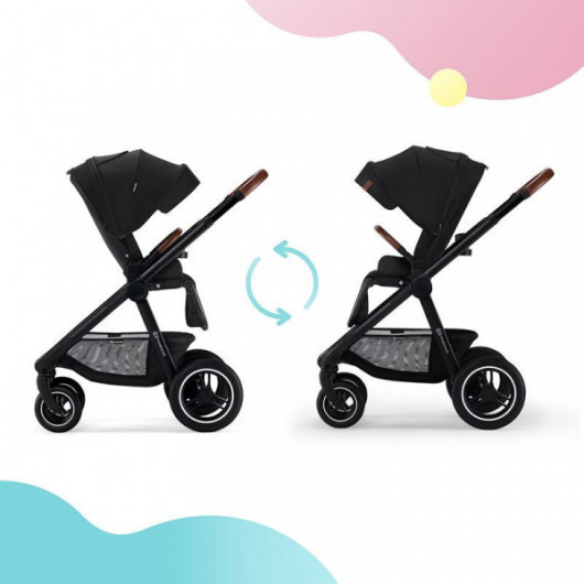Poussette combinée Kinderkarft Everyday Black