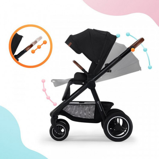 Poussette combinée Kinderkarft Everyday Black