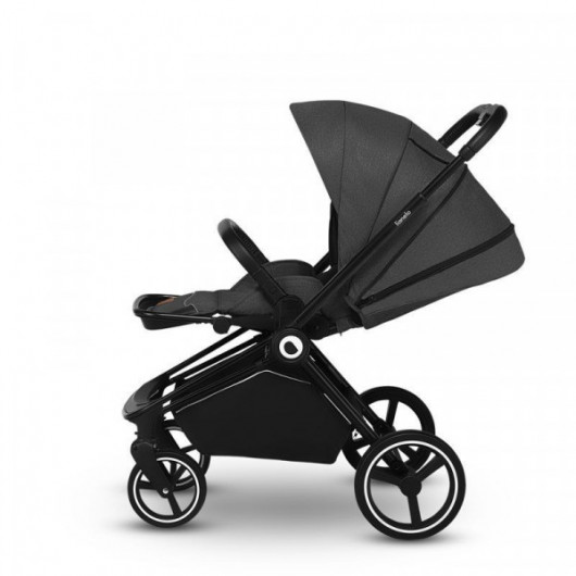 Poussette combinée Lionelo Mika Grey Graphite