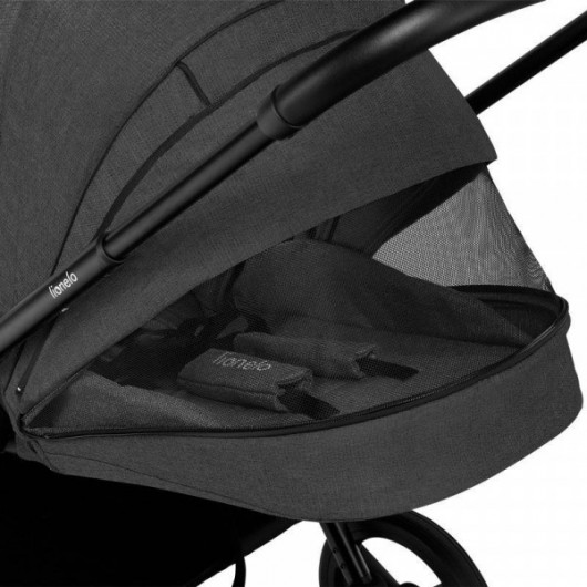 Poussette combinée Lionelo Mika Grey Graphite
