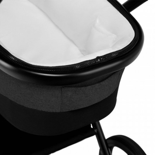 Poussette combinée Lionelo Mika Grey Graphite