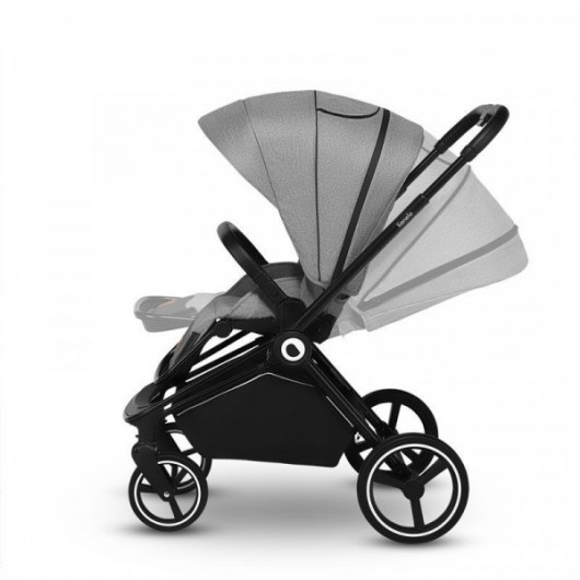 Poussette combinée Lionelo Mika Grey Stone