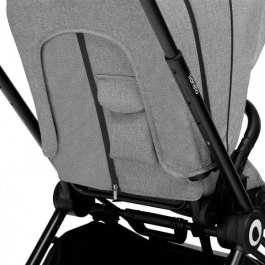 Poussette combinée Lionelo Mika Grey Stone