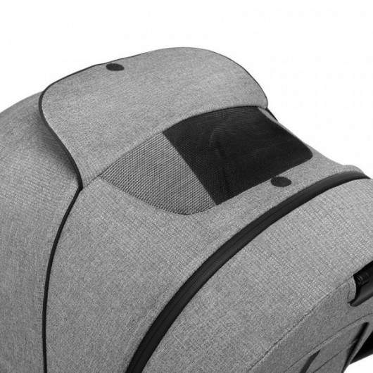 Poussette combinée Lionelo Mika Grey Stone