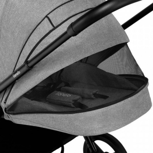 Poussette combinée Lionelo Mika Grey Stone