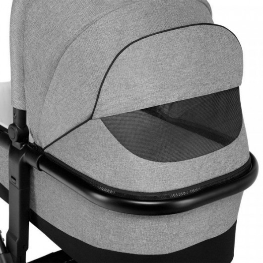 Poussette combinée Lionelo Mika Grey Stone