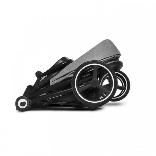 Poussette combinée Lionelo Mika Grey Stone